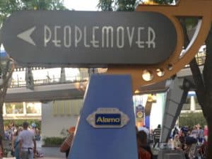 TTA PeopleMover in Tomorrowland