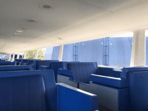 Seats on the PeopleMover