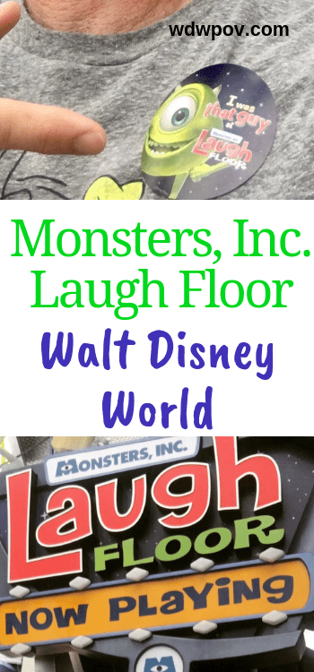 Monsters Inc Laugh Floor At Walt Disney World