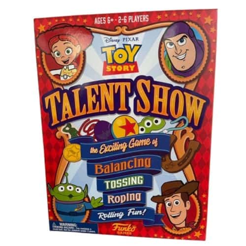 Front of Game box for Toy Story Talent Show